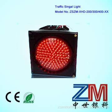 LED Street Full Ball Strobe Light Moudle Red Flashing Light / Traffic Signal Light Moudle with Outer Housing